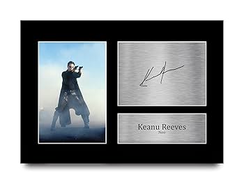 キアヌ・リーブス直筆サイン入り2Lサイズ写真…Keanu Reeves キアヌ リーブス 直筆サインフォト ジョン ウィック Keanu Reeves